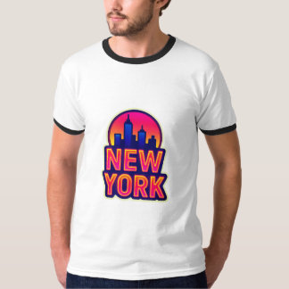 Urban Pulse: New York Ljus T Shirt