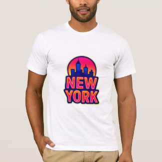 Urban Pulse: New York Ljus T Shirt