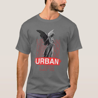 Urban Pulse Omfamna Stadslivet vän T Shirt