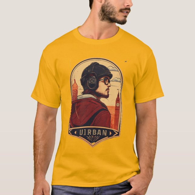 Urban Pulse Tee T-Shirt Design (Framsida)