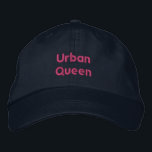 Urban Queen - Snyggt Gorgous Navy Färg-Hat Coola Broderad Keps<br><div class="desc">Styra gatorna i stil med urbandrottningens broderade tak - där fetstil möter vackert. Den här flottans justerbara hatt har anpassningsbar som återspeglar din häftiga själ och chic. Vare sig du är på resande fot eller skapar påstående är den här skyddshatten din krona av självförtroende.</div>