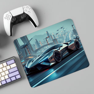 Urban Racer - Futuristiska Hyper Car Musmatta