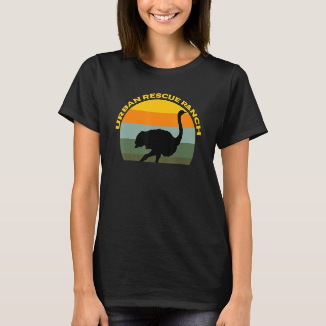 Urban Rädding Ranch Protect Animals T Shirt (Framsida)