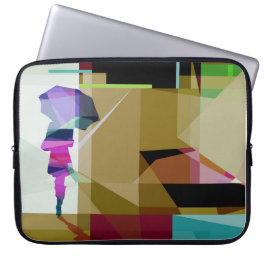 Urban rain - laptop case fodral