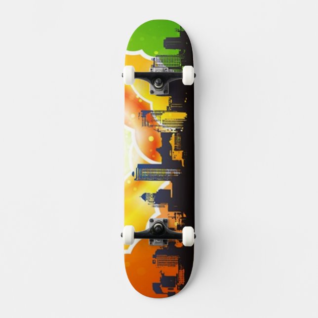 Urban Rainbow Skateboard Bräda 19,5 Cm (Framsida)