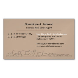 Urban Real Gods Anpassningsbar Magnetic Affärskort Magnetiska Visitkort