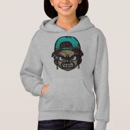 Urban Rebel: Graffiti Stil Ansikte T Shirt