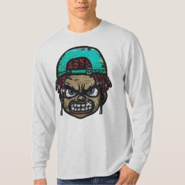 Urban Rebel: Graffiti Style Ansikte T Shirt