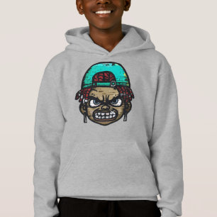 Urban Rebel: Graffiti Style Ansikte T Shirt