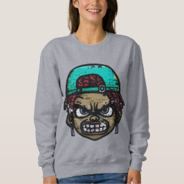 Urban Rebel: Graffiti Style Ansikte T Shirt