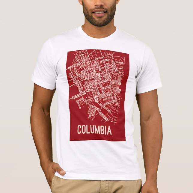Urban Rebel Sketch Tee – Columbia (Framsida)