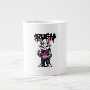 Urban Rebell Rabbit Graffiti-mugg Jumbo Mugg