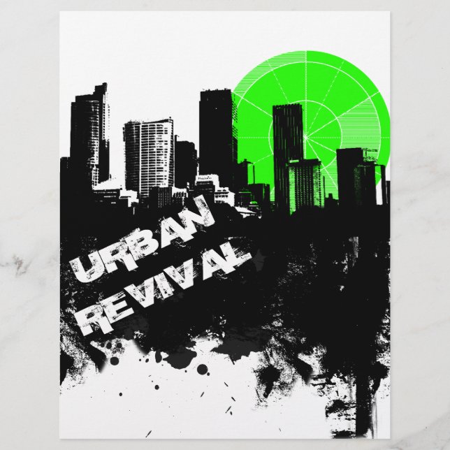Urban Revival Reklamblad (Framsidan)