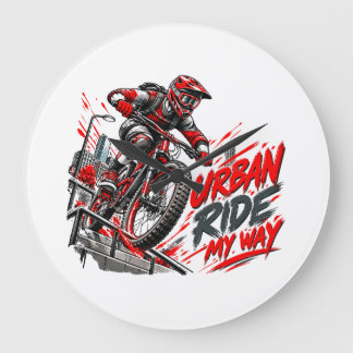 Urban Ride My Way – Extrem Stadscykel Mountainbike Stor Klocka