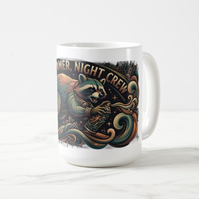 Urban Roamer Långärmad Tröja Kaffemugg (Framsida höger)