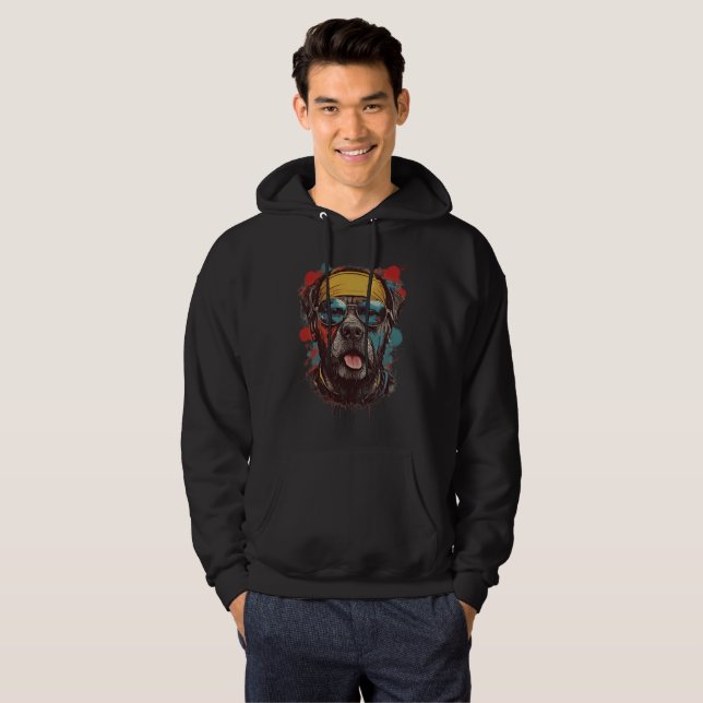 Urban Rottweiler Swagger Tröja Hoodie (Hel framsida)