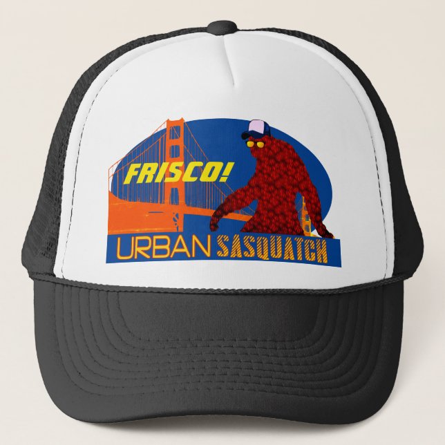 Urban Sasquatch - San Francisco - FRISCO! Keps (Framsida)