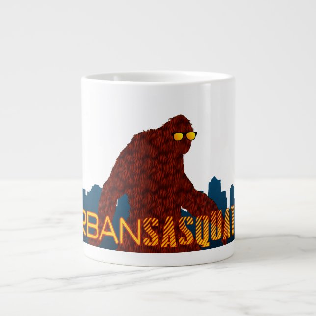 Urban Sasquatch Walking Jumbo Mugg (Framsidan)