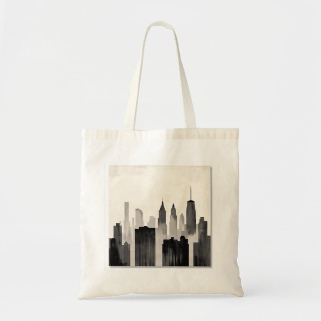 Urban Silhouette Tote Tygkasse (Framsidan)
