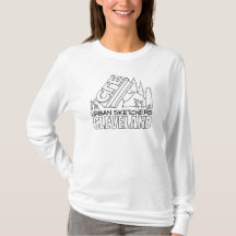 Urban Sketchers Cleveland T-Shirt - Kvinnor