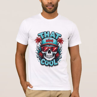 Urban Skull Vibes - 3D Glasses & Graffiti Art Tee