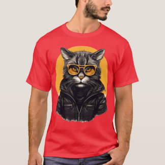 Urban-skydd Cat Spirit Cat Lovers lustiga T Shirt