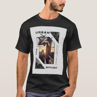 Urban Skylight för Luft Taxi AAM UAM VTOL EVTOL T Shirt