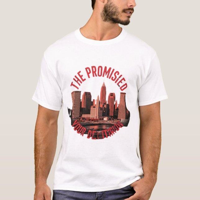 Urban Skyline Graphic T-Shirt (Framsida)