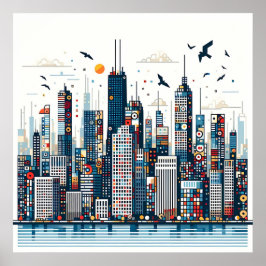 Urban Skyline Poster