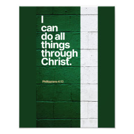 Urban Soul Faith Scripture Fototryck