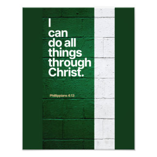 Urban Soul Faith Scripture Fototryck
