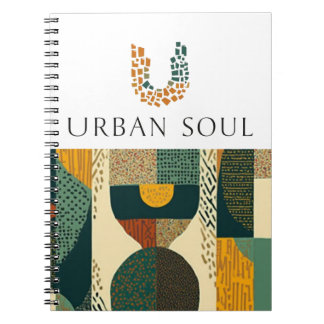 Urban Soul Minimalistisk Hälsa och Välbefinnande Anteckningsbok