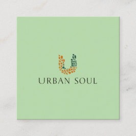Urban Soul Vegan Fyrkantigt Visitkort