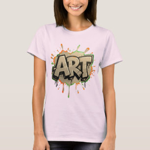 Urban Splash Art Graffiti Pulse Djärv Street Expre T Shirt