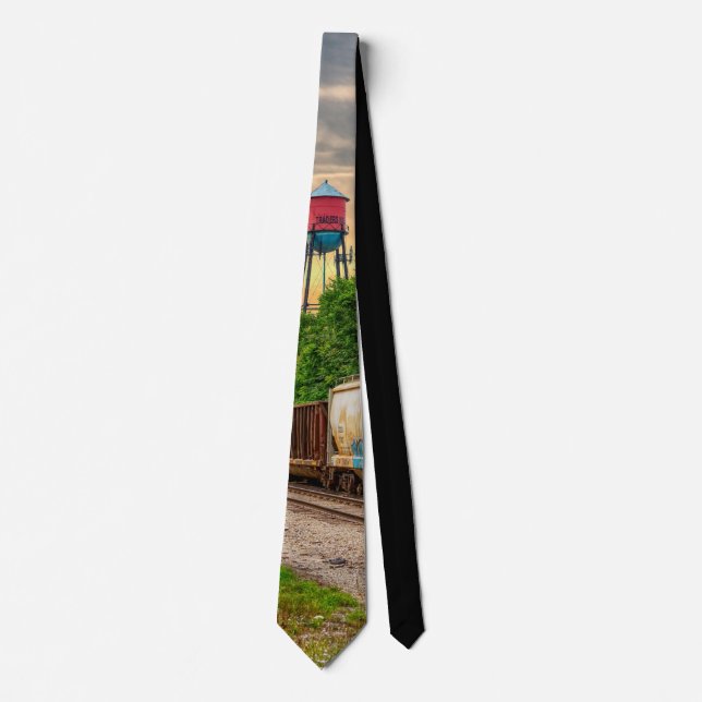 Urban Steam Punk Sunset Neck Tie Slips (Framsida)