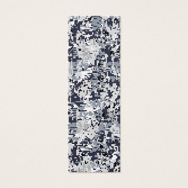 Urban Stil Digital Camouflage Decor Litet Visitkort (Framsidan)