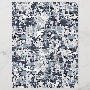 Urban Stil Digital Camouflage Decor Reklamblad