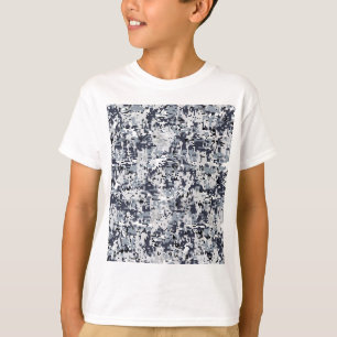 Urban Stil Grått Digital Camouflage Tröja