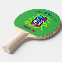Urban Stil: Street Art Pingisracket