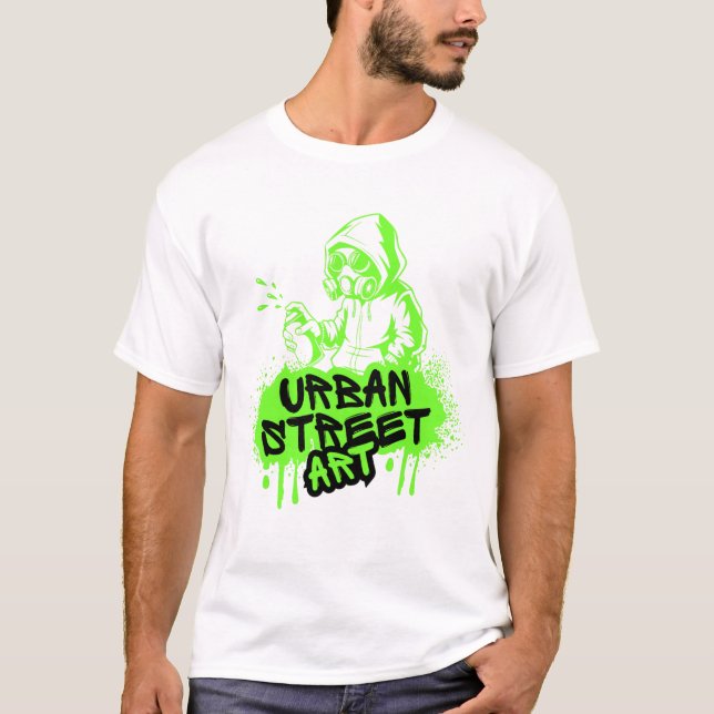 Urban Street Art T Shirt (Framsida)