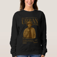 Urban Streetwear-affisch – T-shirt för modig svart