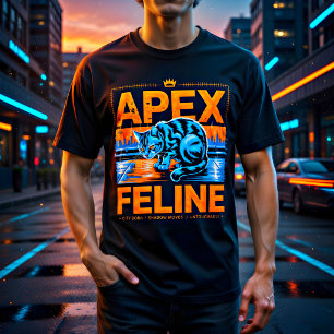 Urban Streetwear Apex Kattälskare Present T-shirt