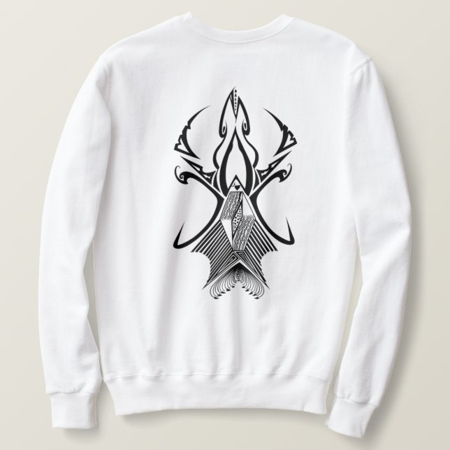 Urban Streetwear T-Shirt Lång Ärmad Tröja (Design baksida)