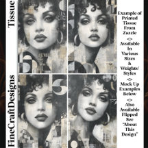 Urban Struktur Modern Porträtt DM4L Decoupage