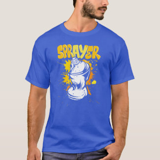 Urban Style-målning vän T Shirt