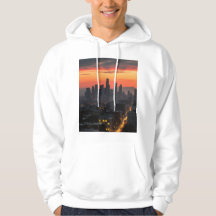 Urban Sunset Skyline Hoodies & Sweatshirtss - Mult