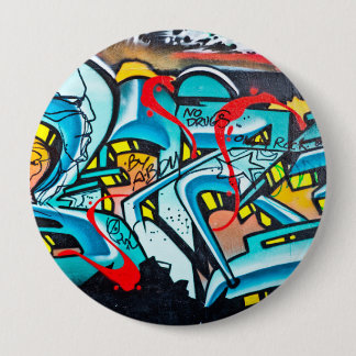 Urban tunnelbanan graffiti art knapp