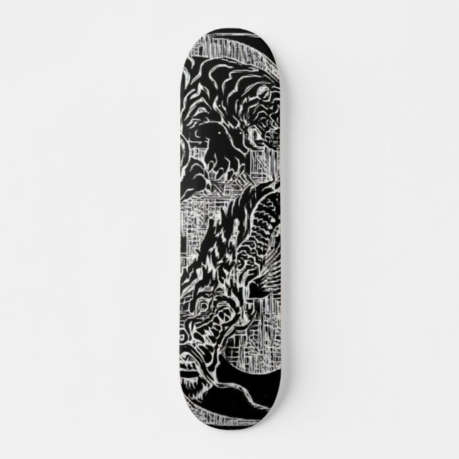 Urban Underground japanska skuggdäck Mini Skateboard Bräda 18,5 Cm (Framsida)
