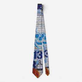 Urban Underground NYC Graffiti Neck Tie Slips