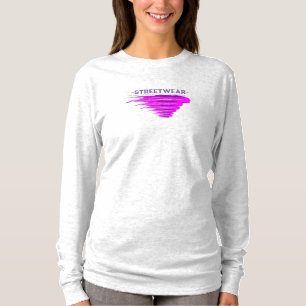 "Urban Vibes" Streetwear Långärmad T Shirt